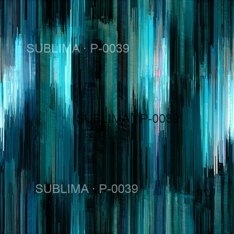P-0039 Glitch & Tech seamless print pattern by Sublima