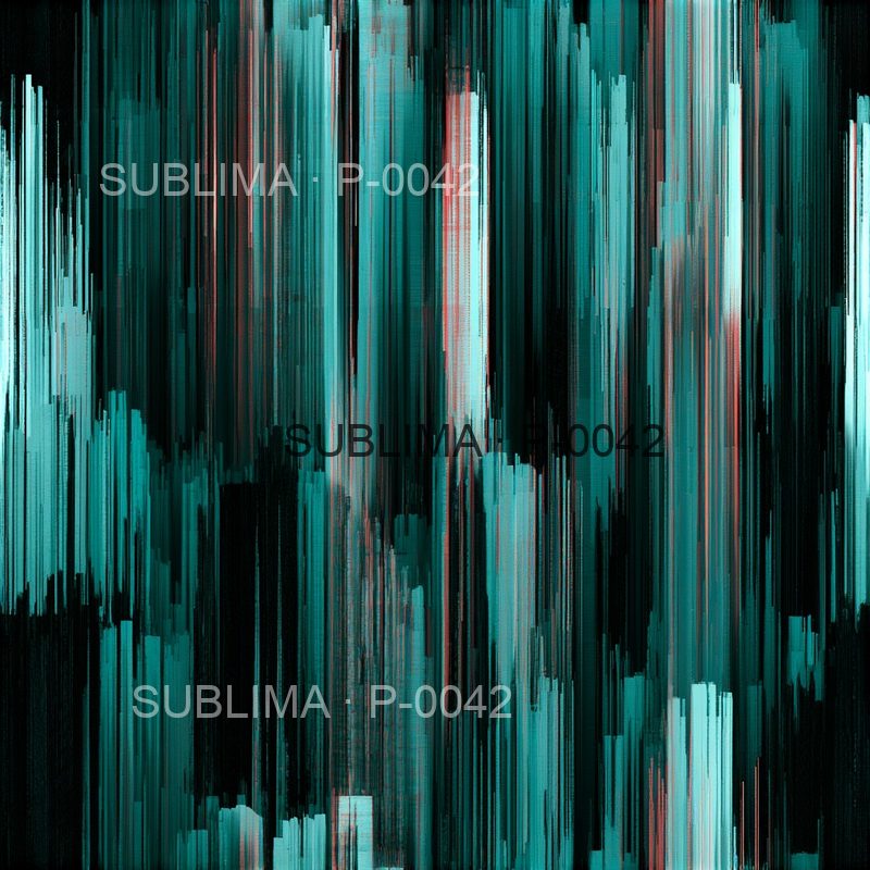P-0042 Glitch & Tech seamless print pattern by Sublima