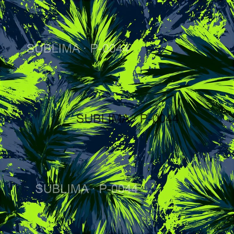 P-0044 Botanical Energy seamless print pattern by Sublima