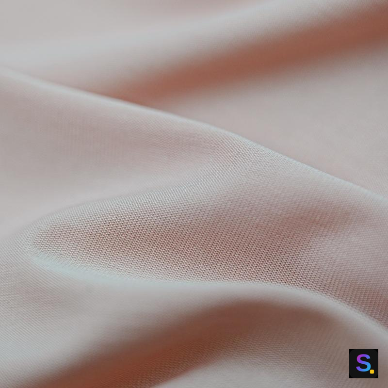 75D Poly-Spandex Semi-Dull Knit knitted fabric, 92% polyester / 8% spandex