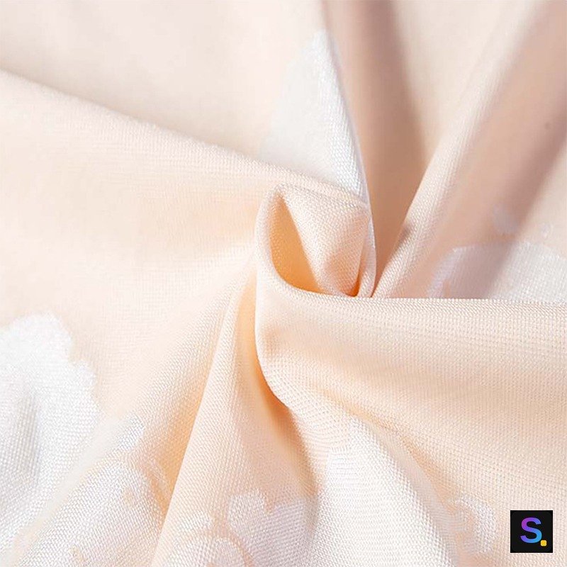 Cartoon Jacquard, Peach Cartoon — photo 4