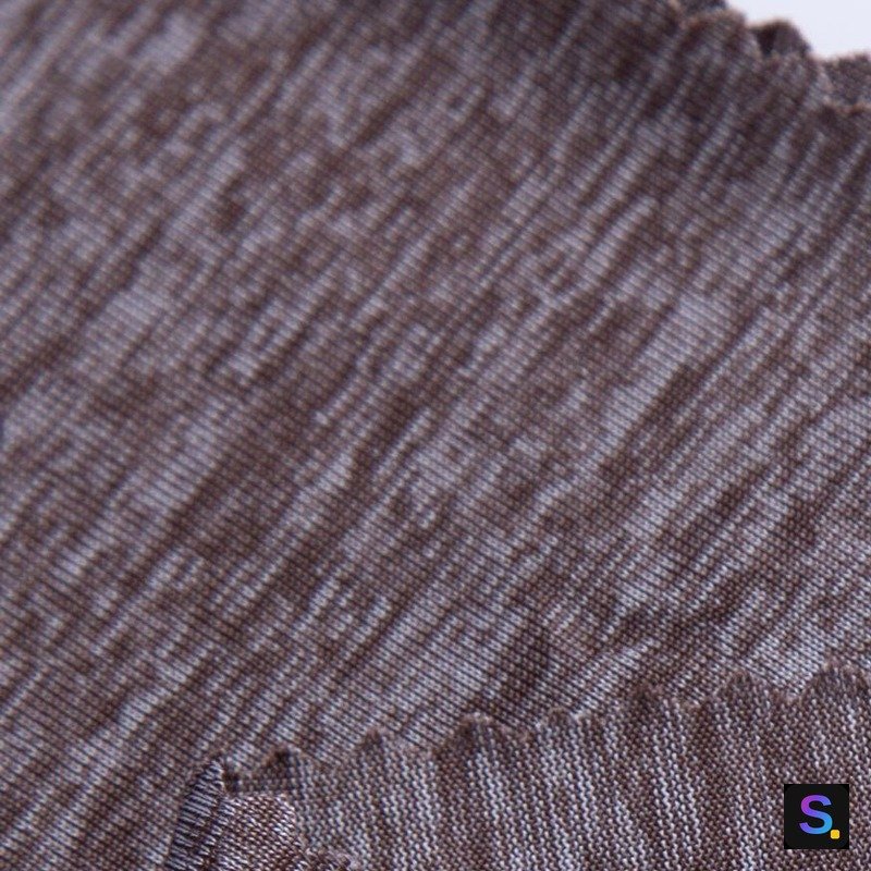 Cloud-Pattern Jersey, Brown — photo 3