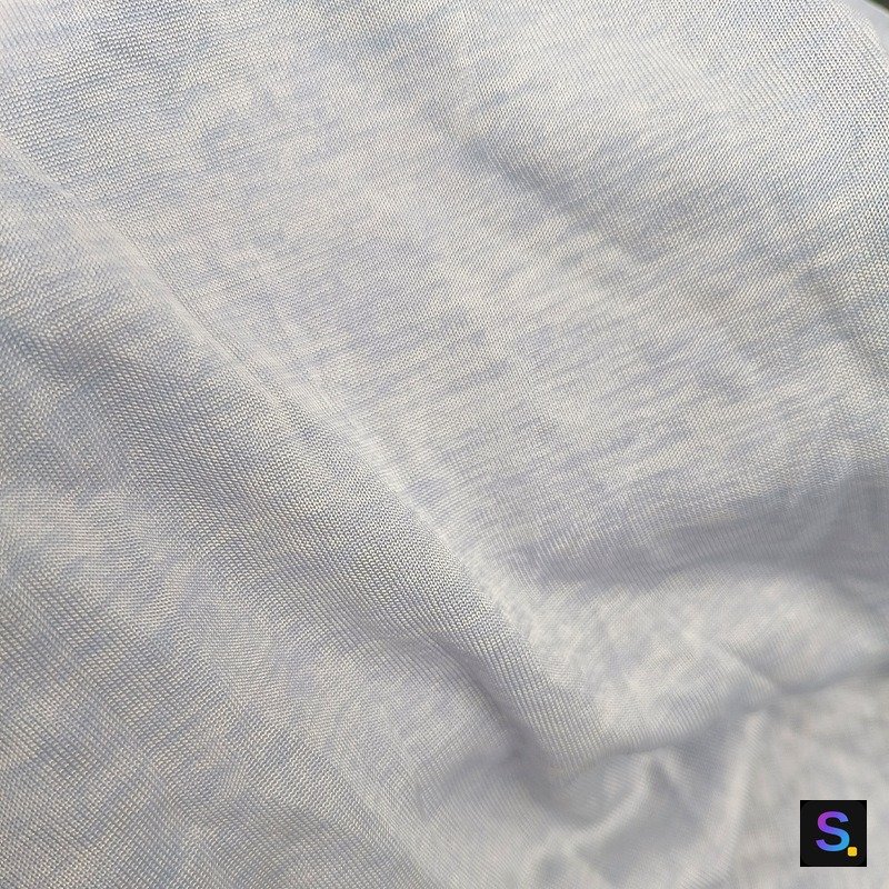 Cloud-Pattern Jersey, Silver Grey — photo 2
