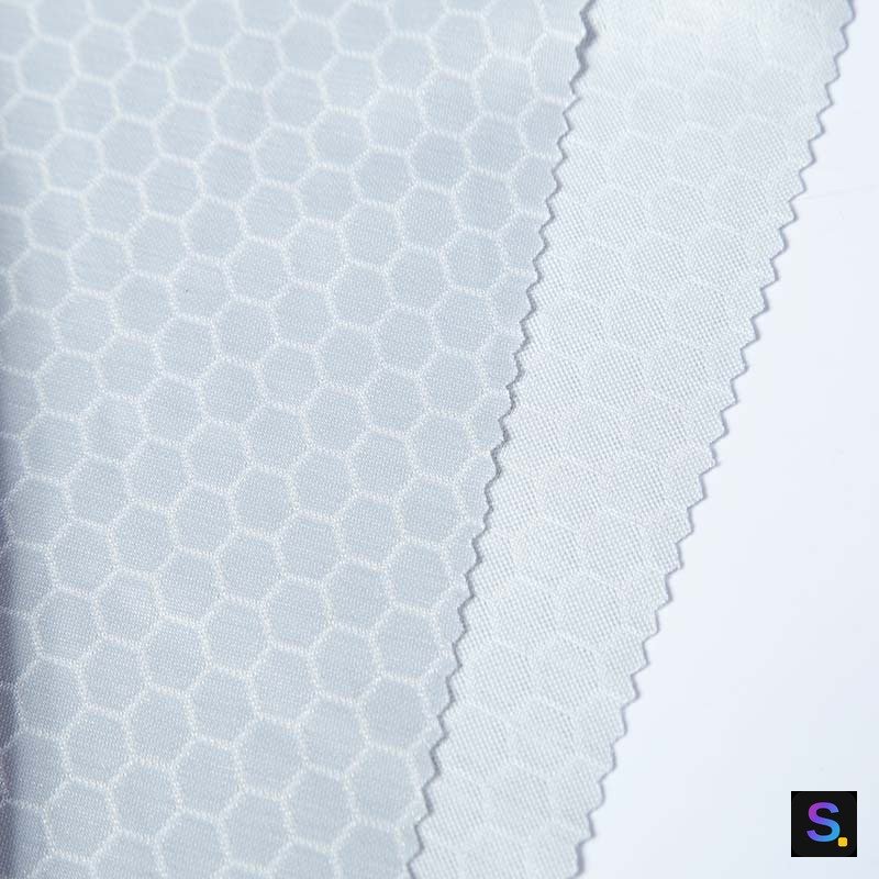 Cooling Jacquard, Grey Hexagon — photo 2
