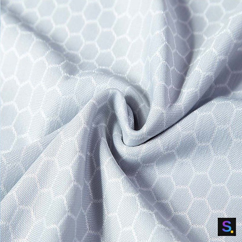 Cooling Jacquard, Grey Hexagon — photo 4