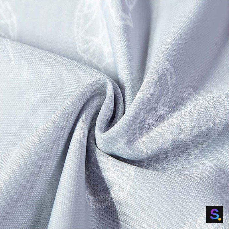 Cooling Jacquard, Light Grey Irregular Geometric — photo 4