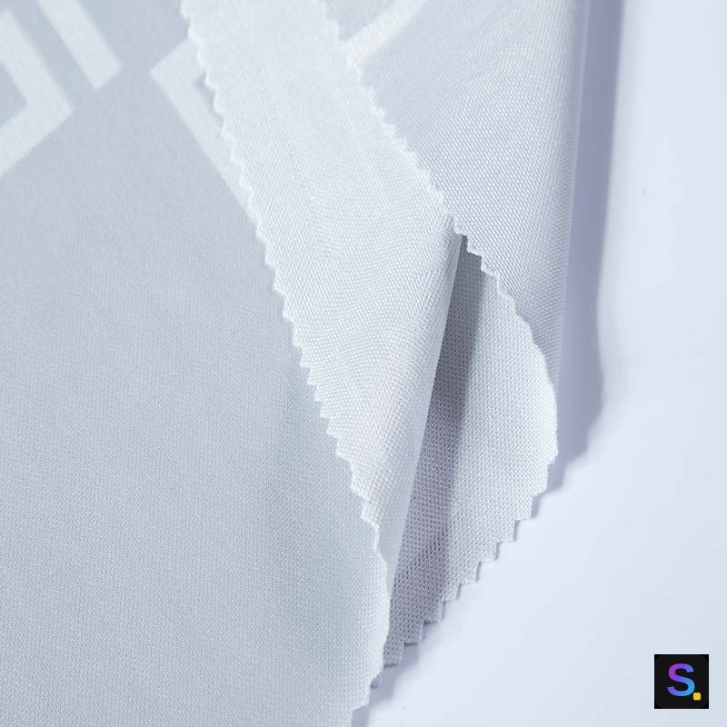 Cooling Jacquard, Light Grey Patchwork Block — photo 3