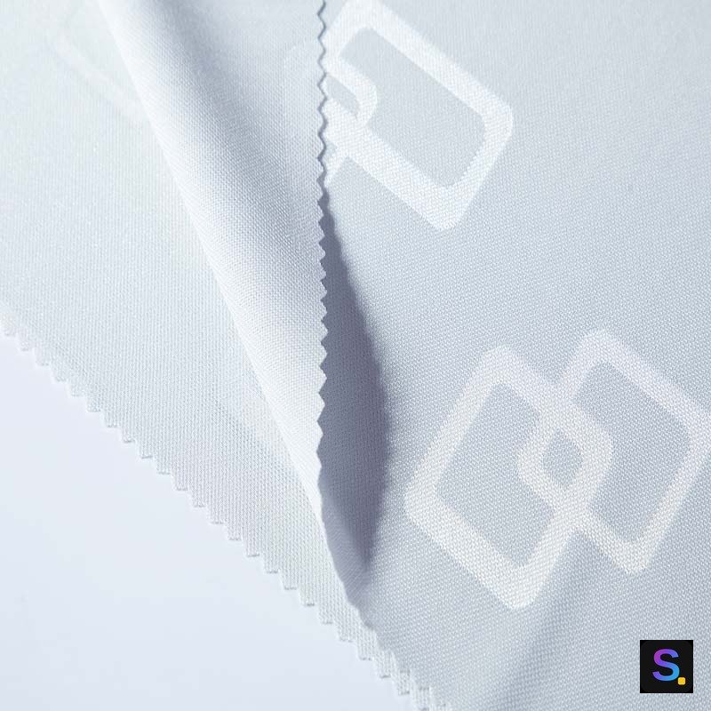 Cooling Jacquard, Light Grey Square-Frame — photo 2
