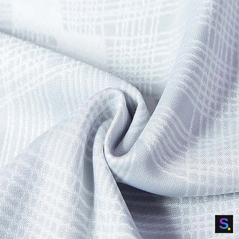 Cooling Jacquard, Light Grey Wave — photo 4