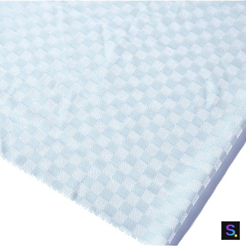Cooling Jacquard, Silver Checkerboard — photo 4