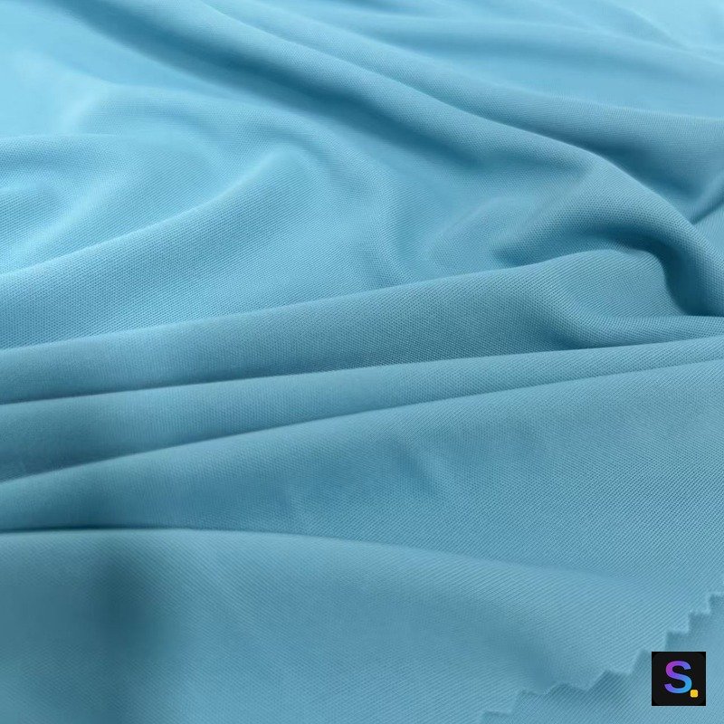 Double-Face Jersey, Teal — photo 2