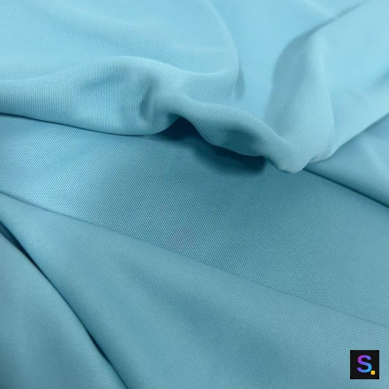 Double-Face Jersey, Teal — photo 4