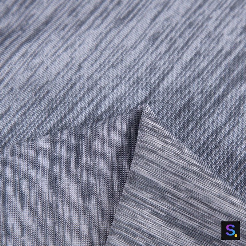 Nylon/PE Cooling Jersey, Charcoal — photo 2