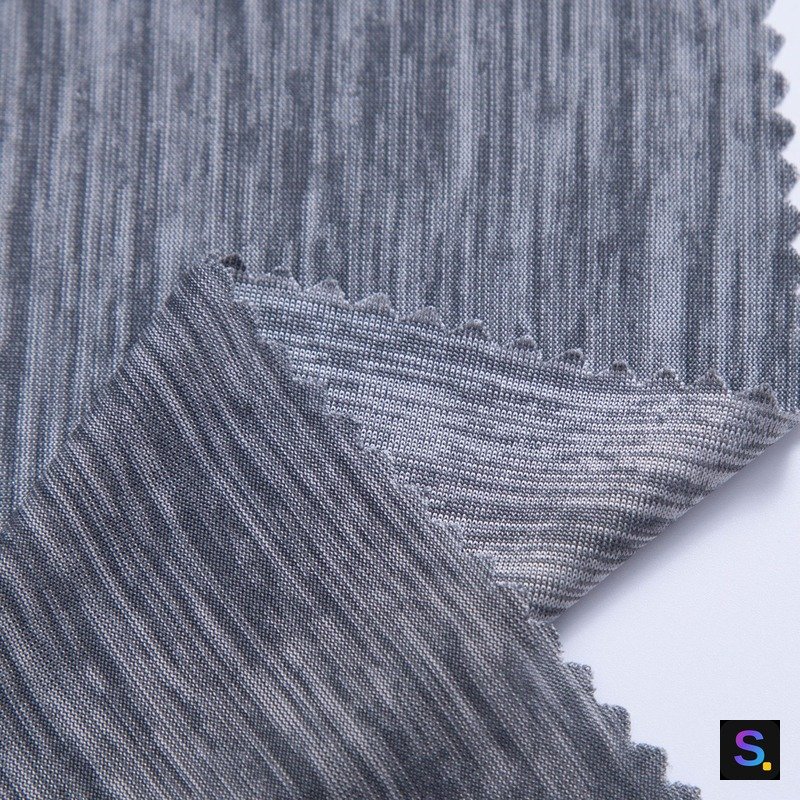 Nylon/PE Cooling Jersey, Charcoal — photo 3