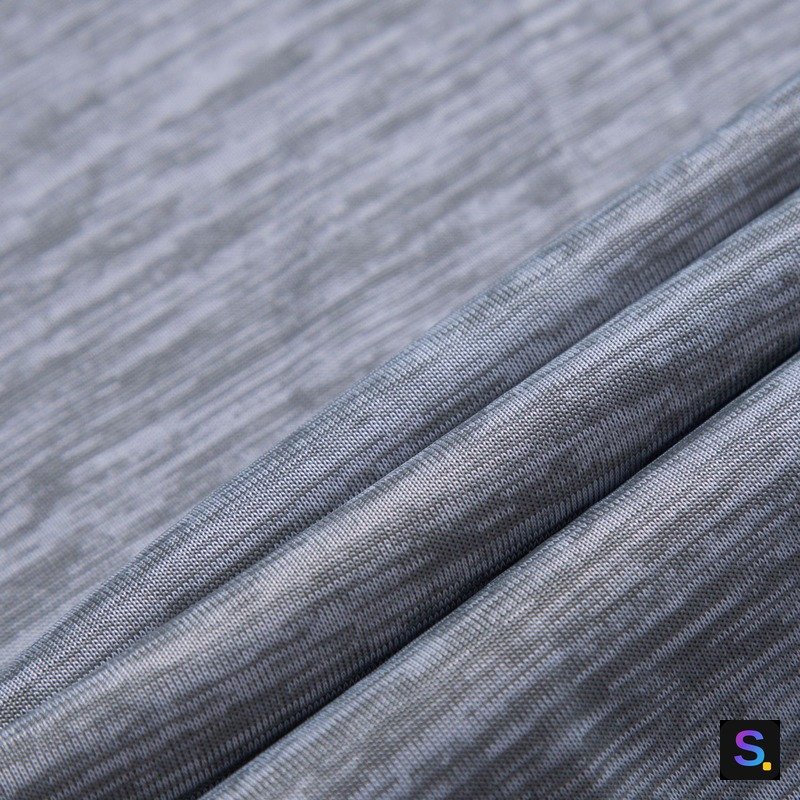 Nylon/PE Cooling Jersey, Charcoal — photo 4