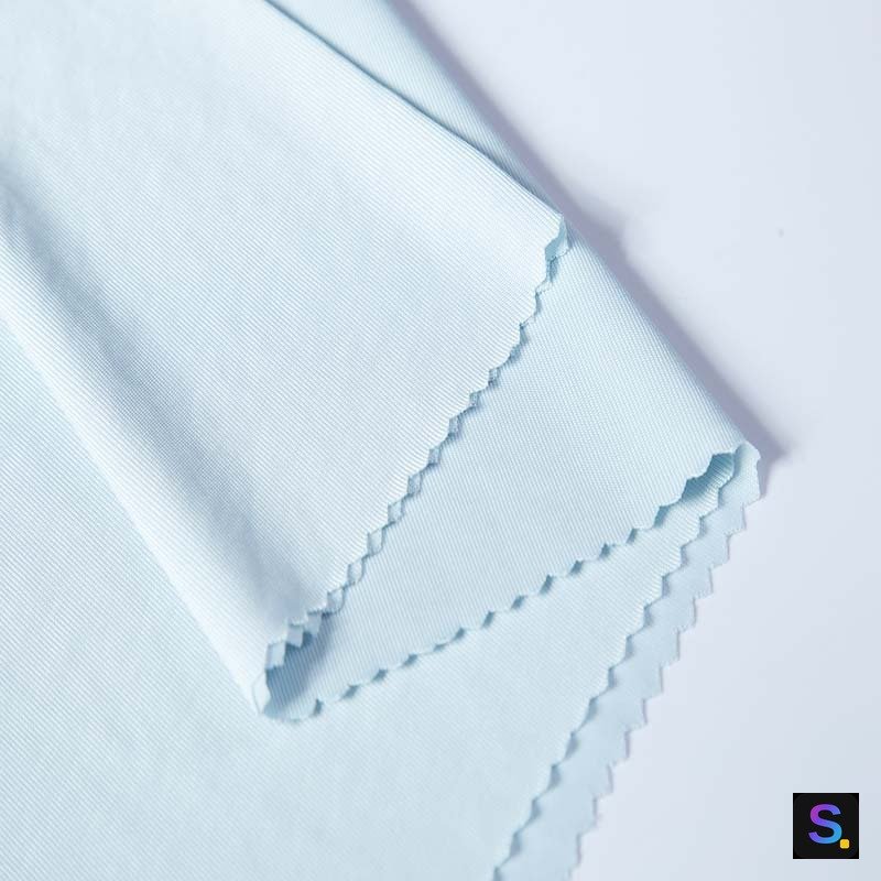 Nylon/PE Cooling Jersey, Ice Blue knitted fabric, nylon / PE