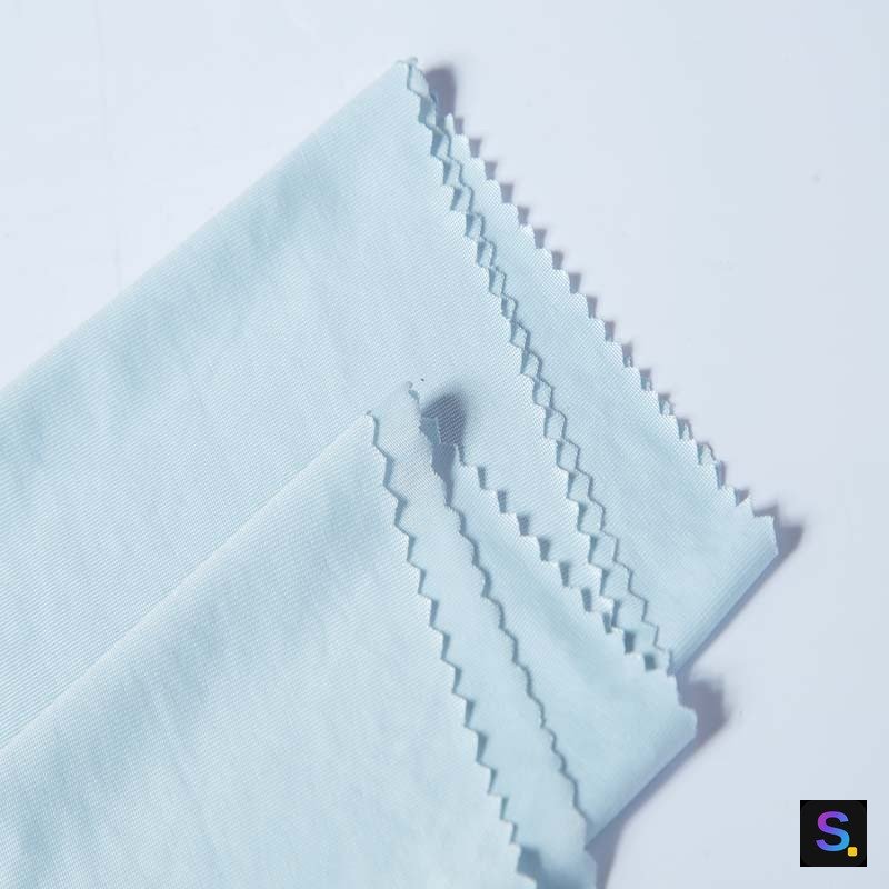 Nylon/PE Cooling Jersey, Ice Blue — photo 2
