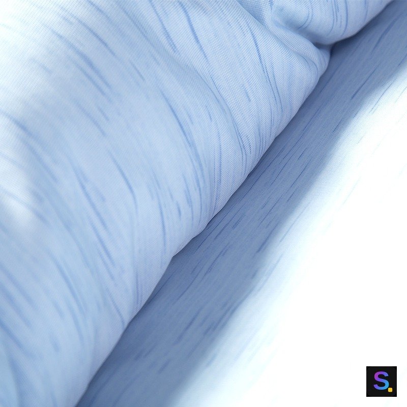 Nylon/PE Cooling Jersey, Light Blue — photo 3