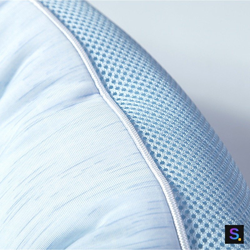 Nylon/PE Cooling Jersey, Light Blue — photo 4