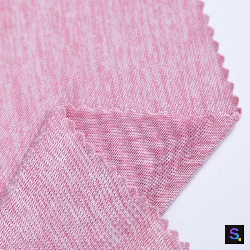 Nylon/PE Cooling Jersey, Rose Pink — photo 2