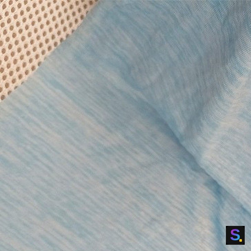 Nylon/PE Cooling Jersey, Sky Blue — photo 3