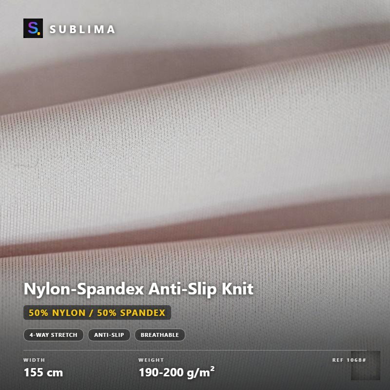 Nylon-Spandex Anti-Slip Knit knitted fabric