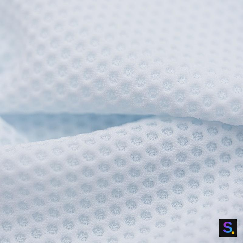 Nylon-Spandex Bubble Knit knitted fabric, 81% nylon / 19% spandex