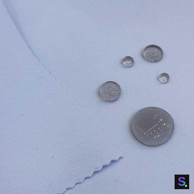 Nylon-Spandex Cool-Touch Air-Layer Spacer knitted fabric, 68% nylon / 32% spandex