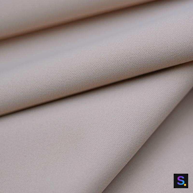 Nylon-Spandex Double Knit Cool-Touch Spacer knitted fabric, 68% nylon / 32% spandex