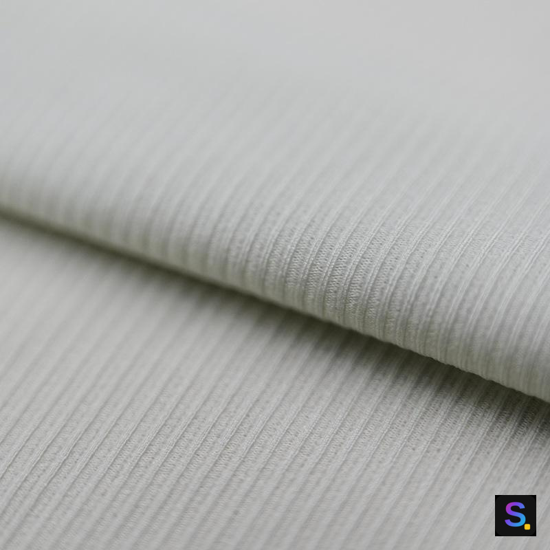 Nylon-Spandex Drop-Needle Rib surface detail