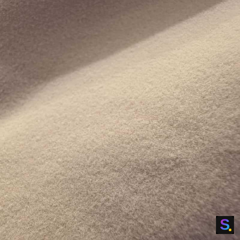 Nylon-Spandex High-Stretch Brushed Fleece Double Knit knitted fabric, 81% nylon / 19% spandex