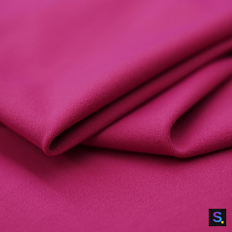 Nylon-Spandex High-Stretch Double Knit knitted fabric, 75% nylon / 25% spandex