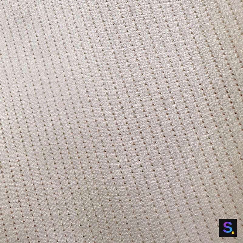 Nylon-Spandex Lightweight Mesh knitted fabric, 63% nylon / 37% spandex