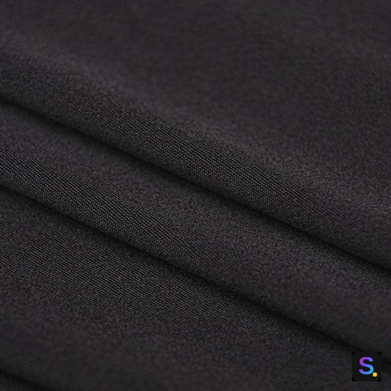 Nylon-Spandex Single-Face Spandex Double Knit knitted fabric, 80% nylon / 20% spandex