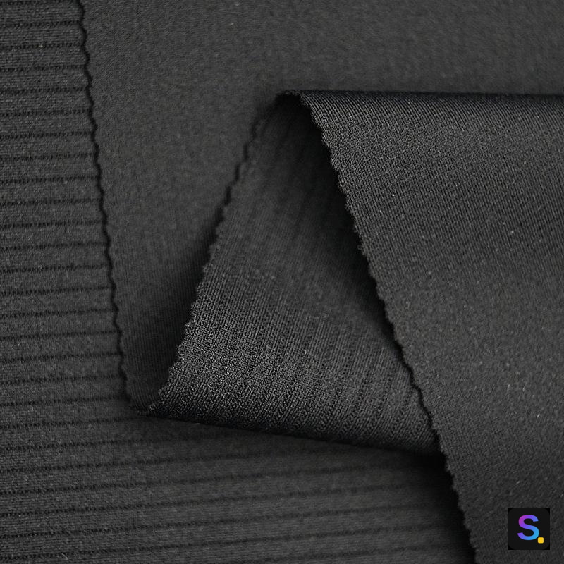 Nylon-Spandex Striped Spacer surface detail