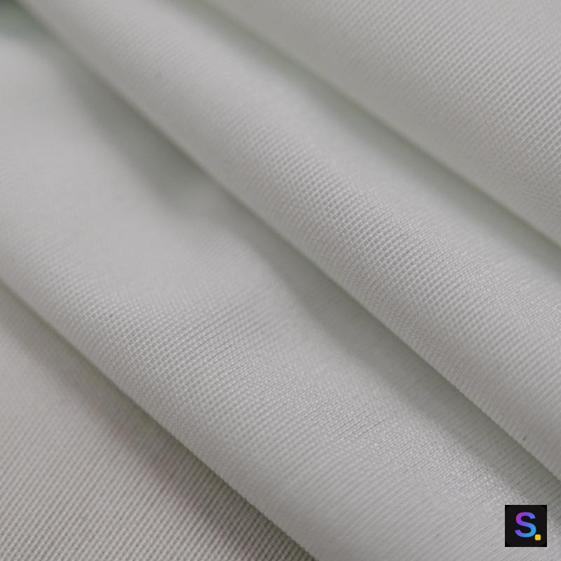Nylon-Touch Polyester Cloud-Feel Double Knit surface detail