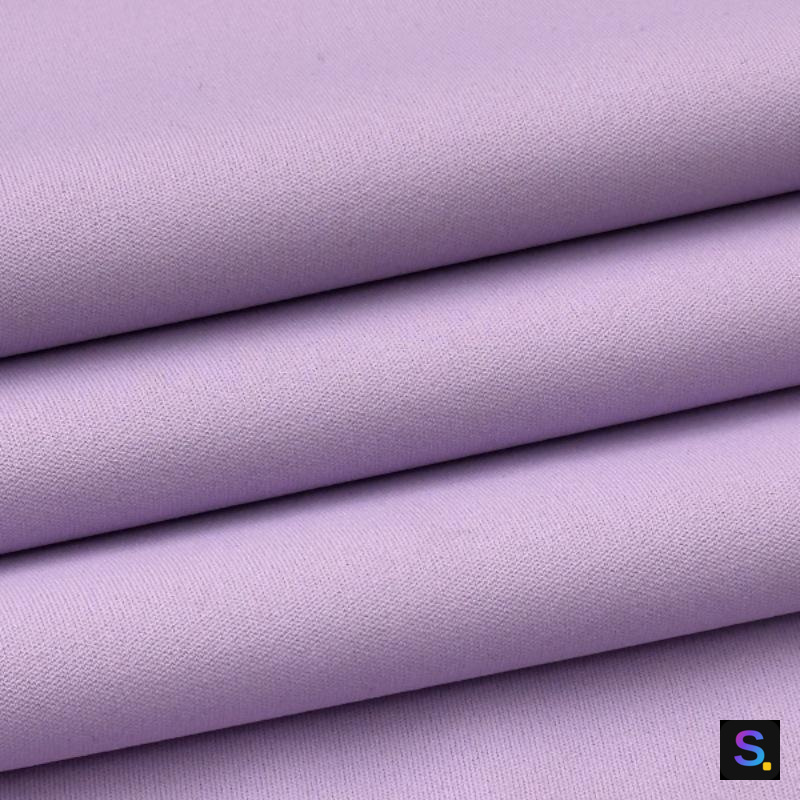 Nylon-Touch Polyester Double Knit knitted fabric, 80% polyester / 20% spandex