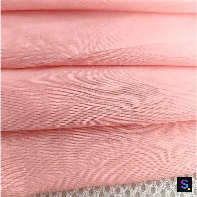 Plain Cooling Jersey, Coral Pink — photo 4