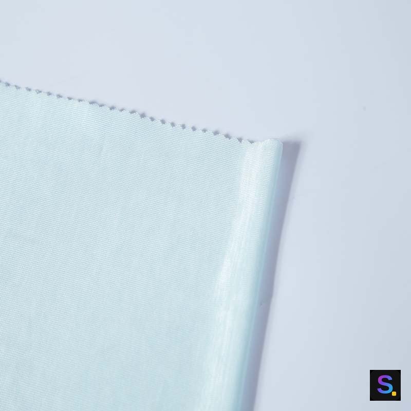 Plain Cooling Jersey, Light Aqua knitted fabric, 100% nylon