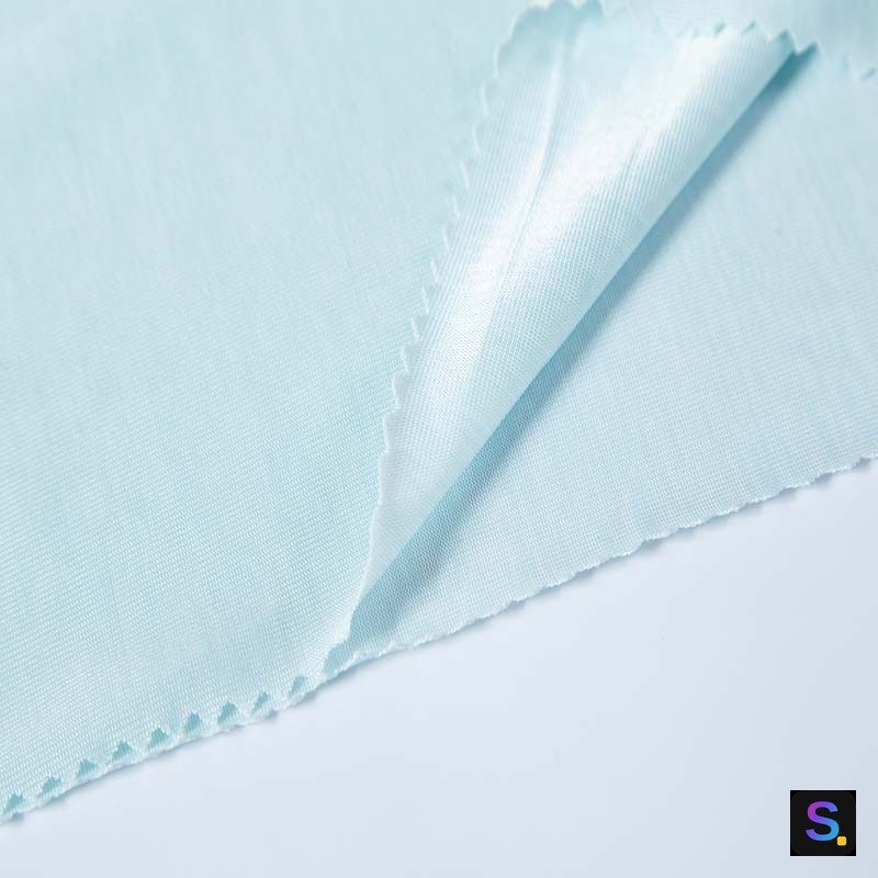 Plain Cooling Jersey, Light Aqua — photo 3