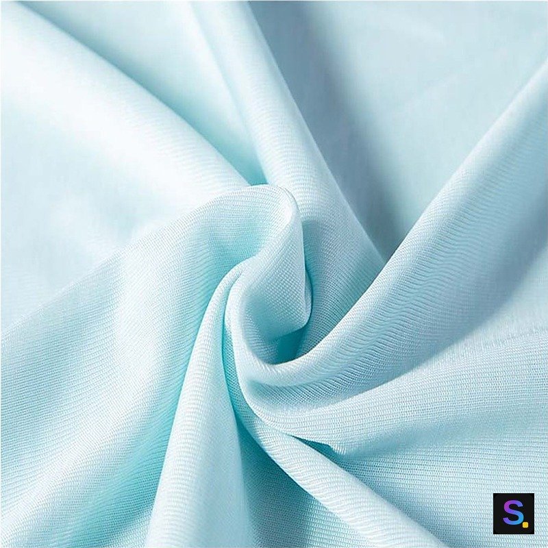 Plain Cooling Jersey, Light Aqua — photo 4