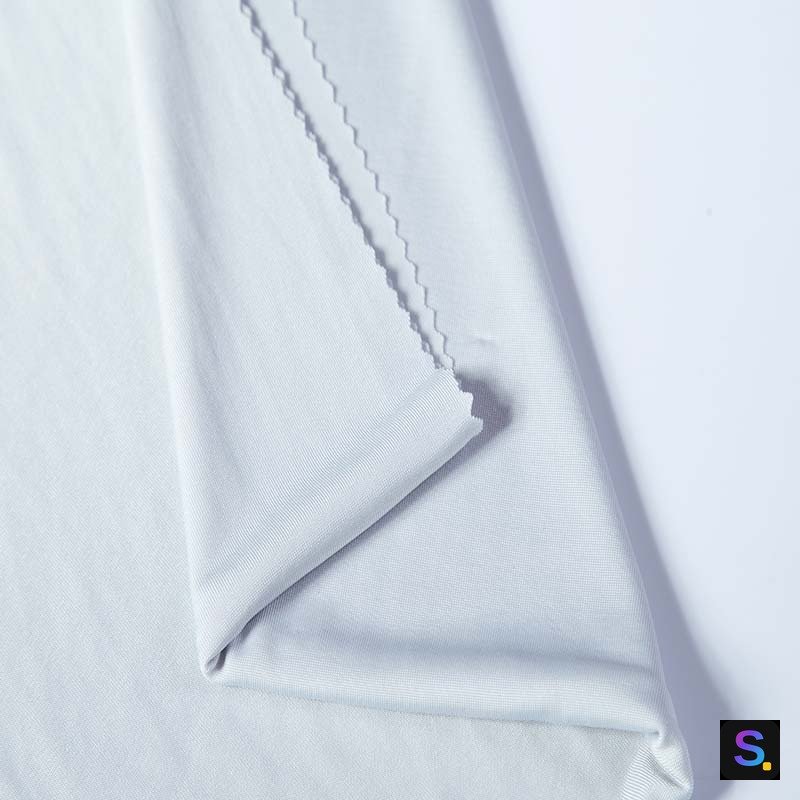 Plain Cooling Jersey, Light Grey — photo 3