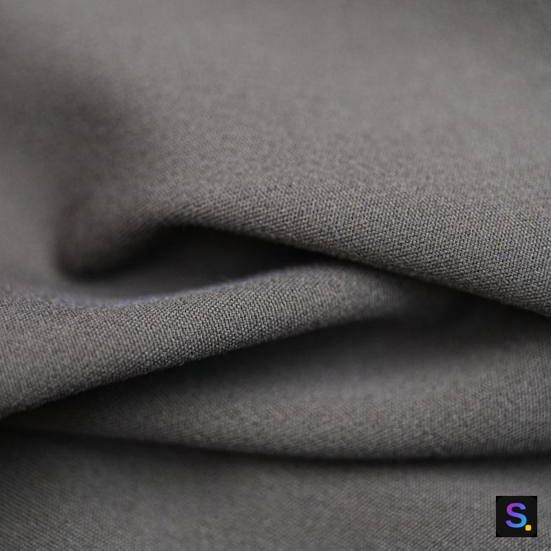 Poly-Spandex High-Stretch Double-Peached knitted fabric, 80% polyester / 20% spandex