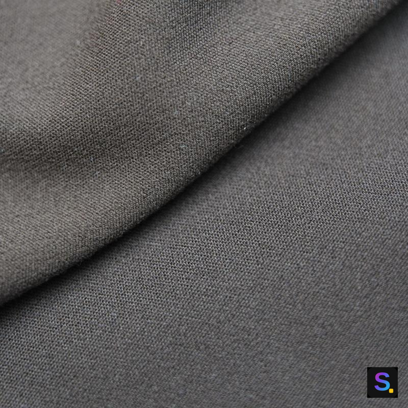 Poly-Spandex High-Stretch Double-Peached surface detail