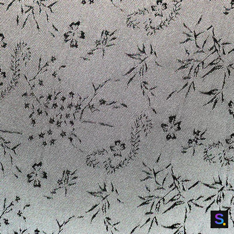 Poly-Spandex Single-Jersey Jacquard surface detail