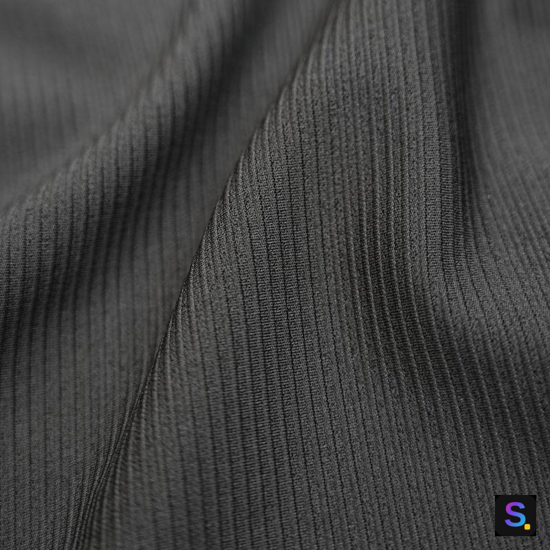 Poly-Spandex Slim-Rib surface detail