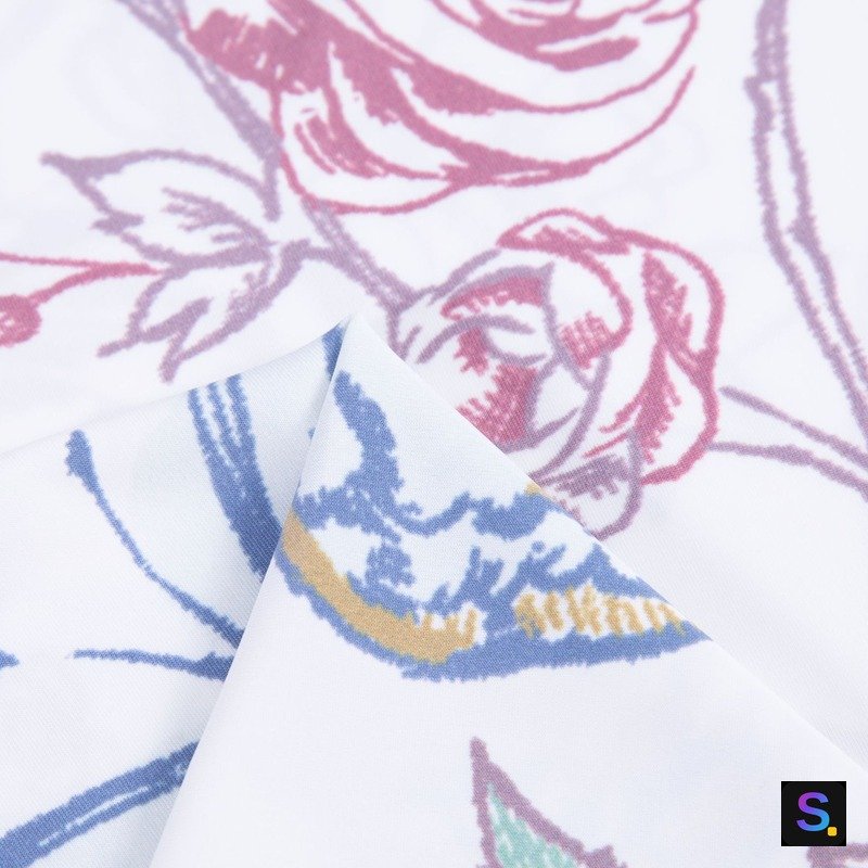 Printed Cooling Jersey, Floral Print — photo 2