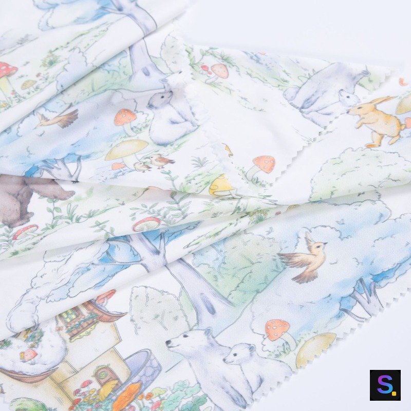 Printed Cooling Jersey, Woodland Bird Print — photo 2