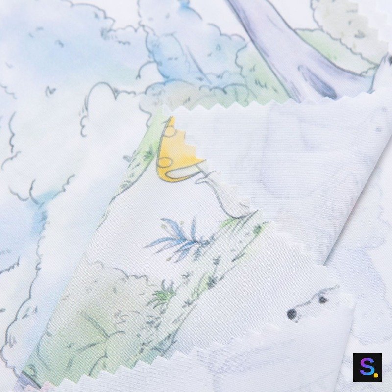 Printed Cooling Jersey, Woodland Bird Print — photo 3