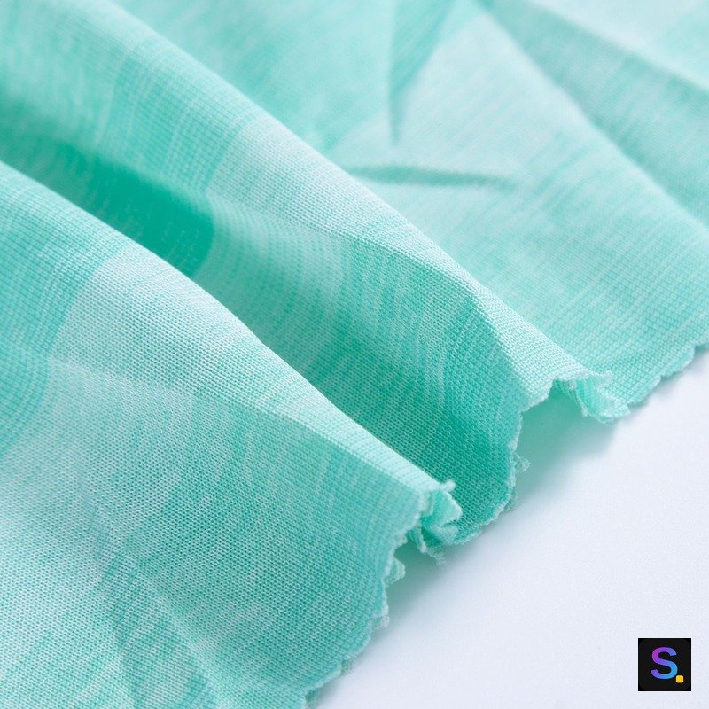 Striped Cooling Jersey, Mint Stripe — photo 2